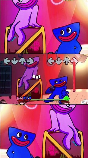 Friday Night Funkin' Huggy Mix (#huggywuggy #fnfmod) Kissy VS Huggy in Tutorial (HUGGY MIX)