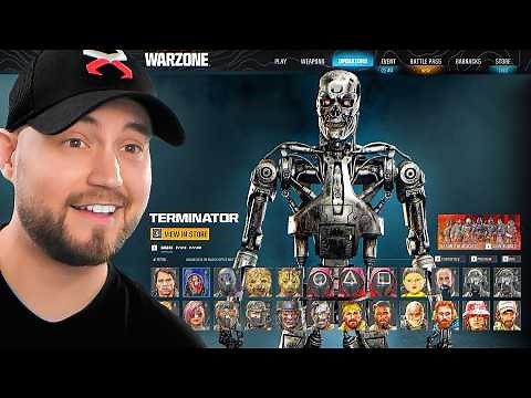 Call of Duty's TERMINATOR EVENT Is HERE and it's.. (BO6 Warzone New Update)