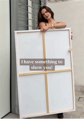 Finally, the big reveal! I have been working on this piece for weeks now and I am so proud of the result. Any name suggestions? #art #artreveal #originalartwork #abstractart #artsale