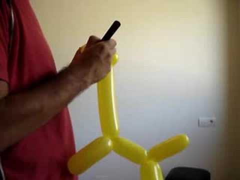 JIRAFA - FIGURA FACIL - CURSO GLOBOFLEXIA GLOBOS BALLOON
