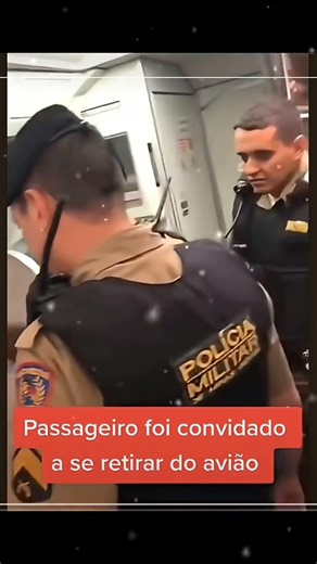 Foi "convidado" à sair do avião 😱 #viralizou #shorts