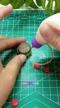 🍔 Hamburguesa Kawaii, tutorial súper fácil #porcelanafria