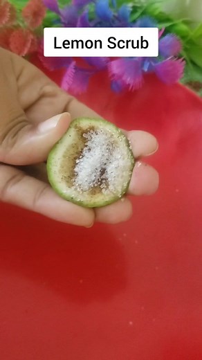 Lemon Scrub #reelsfbシ #foryouシ #lemon #Scrubs #SkinWhitening #short | Beauty Tips and Tricks By Luna