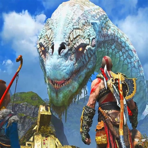 Kratos woke the biggest serpant | Rooster Gaming | Facebook