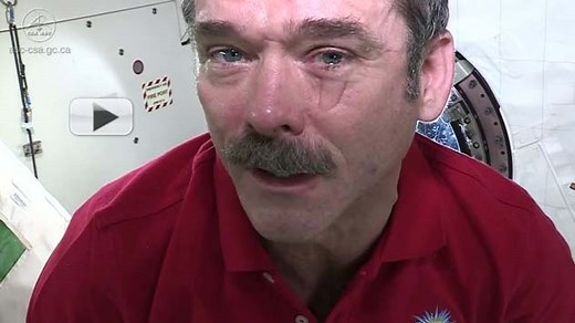 How Astronauts Cry In Space (Video)