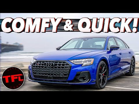 2022 Audi S8 First Drive Review - It Really Surprised Me With So Much Clever & Thoughtful Tech!