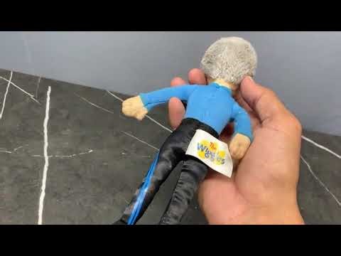 The Wiggles Blue Wiggle Anthony Field Plush Doll.