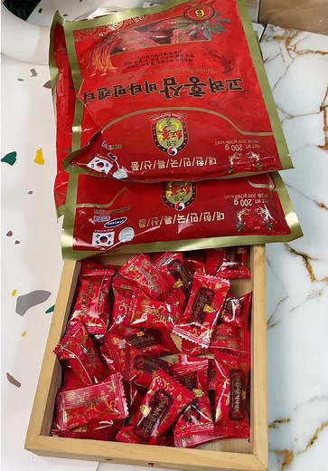 Kẹo Hồng Sâm Hàn Quốc - Sản phẩm tốt cho sức khỏe