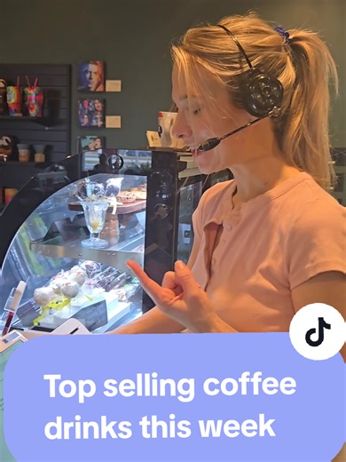 Have you tried any of our top drinks yet? ☕✨ Which one deserves the top spot? Tell us in the comments 👇#worklife #coffeetok #obsessed #baristalife #strongwomen💪