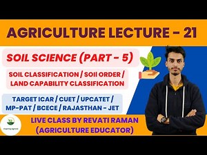 Classification of soil / Soil order / Land capability classification / inspiring agricon