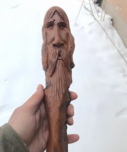 Sculpture sur bois, écorce, esprit bois, art mural - Etsy France