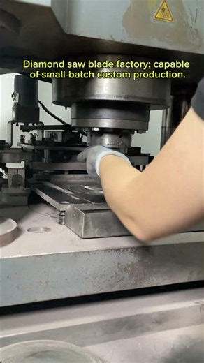 Diamond saw blade factory offering small-batch custom production. #DiamondSawBlade