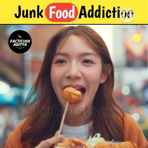 Junk Food Addiction! #factshorts #facticianaditya