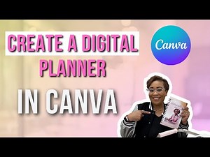 How to start a digital planner in canva step by step for beginners
