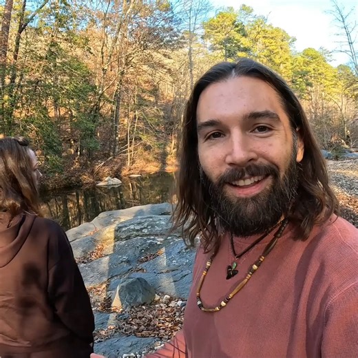Step one of an off-grid hot tub in the forest: actually finding a place to put it We spent way too long wandering around looking for a flat spot, close enough to the creek for water. Would you set this thing up by the water, under the trees, or closer to camp? The full off-grid hot tub adventure is live on YT now – come see where we ended up and how it all turned out. | Cody & Kellie