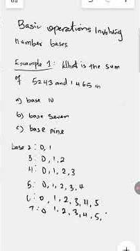 Addition of numbers in different bases