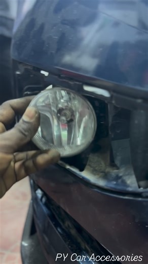 PY Car Accessory on Instagram: "Skoda Slavia Projecter Led Fog lamp installation #roadsafety #drivesafe #rain #night#led"