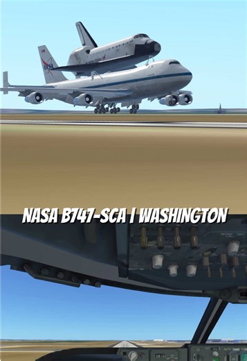 Landing the Space Shuttle at Washington Dulles Airport