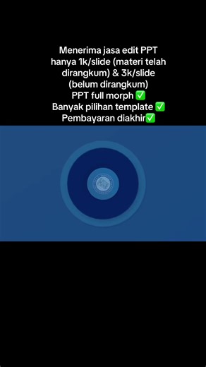 Open Jasa Edit PPT morph✨ Yang lagi banyak deadline mepet sini kita bantu banget✨ Harga mulai dari 1000an aja perslide nya ya✨ #fyp #mahasiswa #mahasiswaakhir #skripsi #tesis