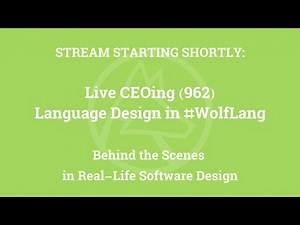 Live CEOing Ep 962: Language Design in Wolfram Language [Piecewise, SolveValues and more]