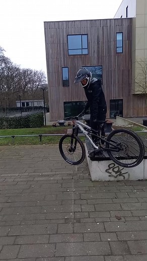 ninjadrop🔥 #mtb #freeride #jib #ninjadrop #trials #fyp #viral #mtbjibs