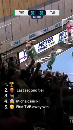 Some of craziest finishes of the season! 😳 Which clutch moment was your favorite? 🔥 #daikinhbl #hbl #handball #top5
