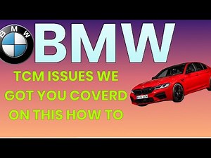 BMW Transmission Control Module Problem Diagnose and FIX