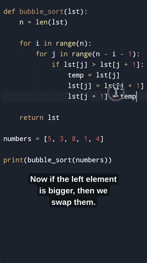 How Bubble Sort Works in Python