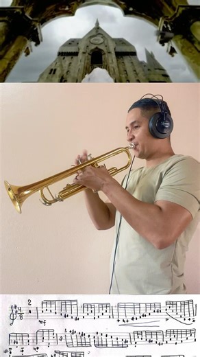 🎶Hagrid’s friendly bird/Trumpet Rodrigo Rodrigues🎺🎶#trumpet #harrypotter #flutesolo #musica