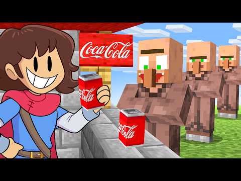 I Opened a COCA COLA Store in Minecraft