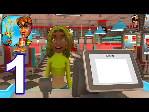 Fast Food Simulator 3D - Gameplay Part 1 (Android, iOS)