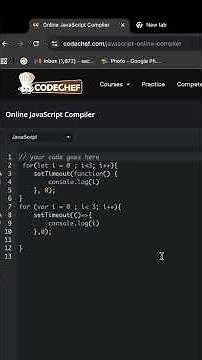 Interview question for frontend developer react t javascript#coding: var vs let with 0-3 years 2025