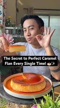 Homemade Caramel Flan That Looks Better Than a Restaurant Dessert #dessert #pudding #youtubeshorts