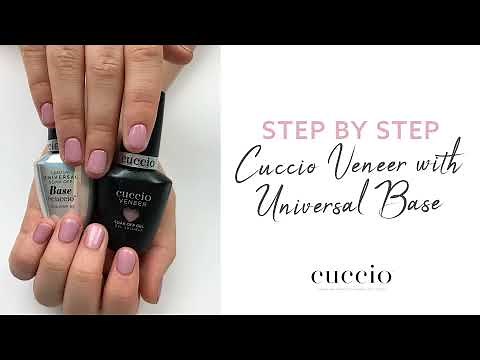 Cuccio Veneer Gel Polish Tutorial - Application using Universal Base Coat