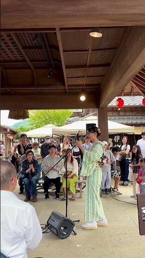 【お伊勢さんでまさかの✨】伊勢音頭 ISE-ONDO#shamisen #民謡 #おかげ横丁 #夏祭り #伊勢神宮