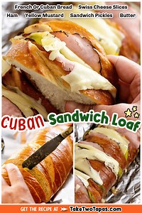 Cuban Sandwich (Pull Apart Bread) - Take Two Tapas