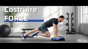 Balance Board Sport aus Holz mit Matte, Übungs-Balance-Stabilitätstrainer zur Verbesserung des Gleichgewichts, Core-Balance-Trainer für Fitness, Reha, Surf (Schwarz)