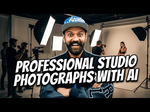 How to do a professional photoshoot with AI