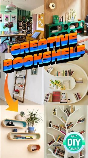 Creative Bookshelf Design Ideas 2026 | Modern, Minimal & Small Space Shelf Styles