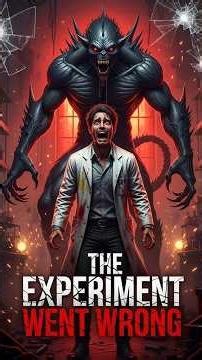 The Experiment Went Wrong😱#horrorstory #shorthorror #scaryshorts #horrorshorts #scary