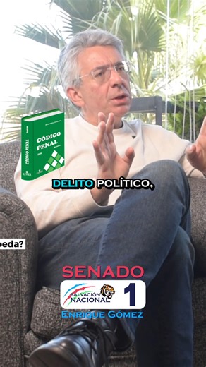 Enrique Gómez on Instagram: "¿Qué es lo más peligroso que ha heredado Iván Cepeda? El papá de Iván Cepeda era de las FARC. Después de esa manipulación conceptual, lograron meter en el código penal, el concepto de delito político que es la normalización del acto terrorista. Y Cepeda es el heredero porque su padre era el gran comisario político de la subversión en Colombia. Tenemos que salvar al país con las listas del Tigre @delaespriella_style y de @msalvacionnacional 🐅🇨🇴"