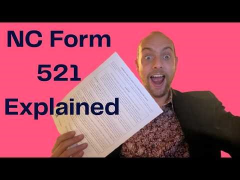 NC WWREA Form 521 Explained: Why Representation Matters