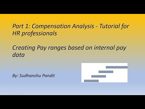 Part 1: Compensation Analysis - Tutorial for HR professionals