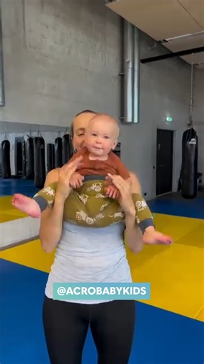 418K views · 778 reactions | Baby gymnastics by @acrobabykids! Only for those with proper training and experience!! #baby #gymnastics #babygym #acrobatics | People Are Awesome | Facebook