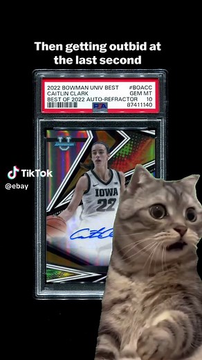 The range of emotions you feel while bidding should be studied 😅#eBayFinds #UConn #WNBADraft