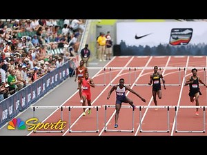 Rai Benjamin reigns in men's 400m hurdles at 2025 USATF Outdoor Championships | NBC Sports