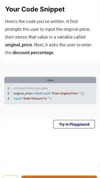 Product price calculator in python part 17