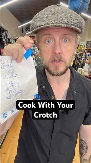 Crotch Cook your Backpacking Meals! #cooking #outdoors #hiking #adventure #outdoorgear