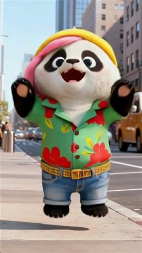 Panda Attempts Famous K-Pop Dance... Powered by Soda Pop & Chaos 🐼💃💥