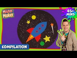 Mister Maker Comes To Town 🎨 Space | FULL EPISODES COMPILATION - Arts & Crafts